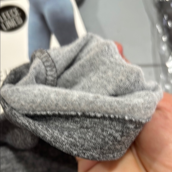 3/10 Seven Apparel Gray Fleece Lined Leggings - Picture 4 of 5